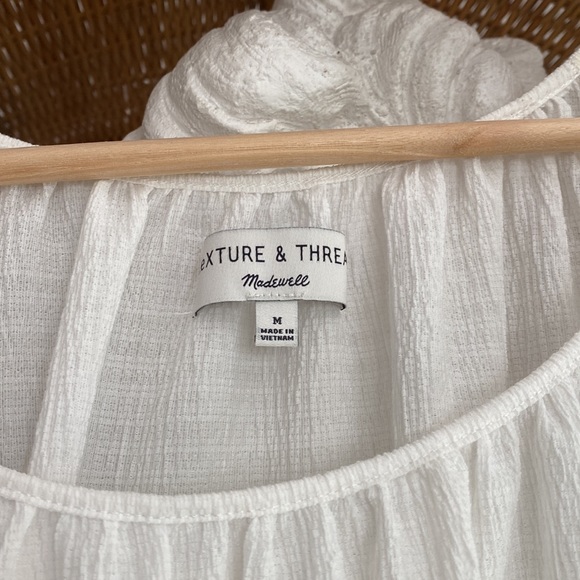 Madewell Ruffle Tee - Picture 2 of 3